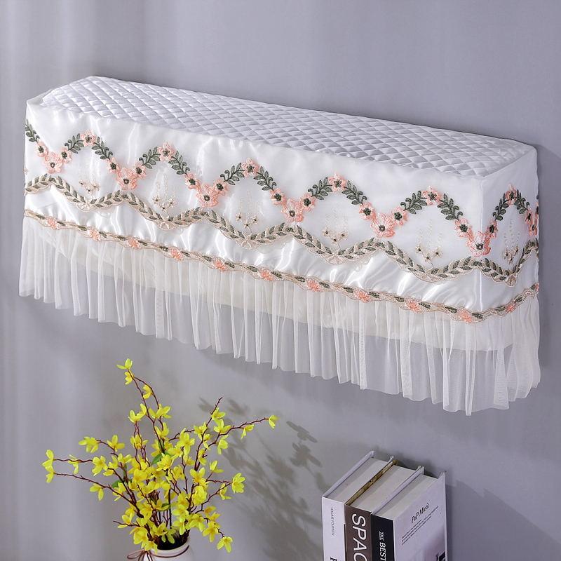 Large Size Lace Hanging Air Conditioning Dust Cover All-Inclusive  Conditioner Protective Luxury Embroidery Home Decoration