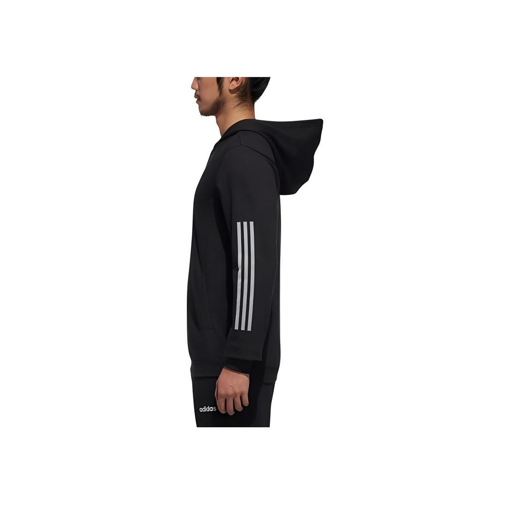 Adidas Neo Essential 3-Stripes Hoodie Men Hoodie Black DM4256