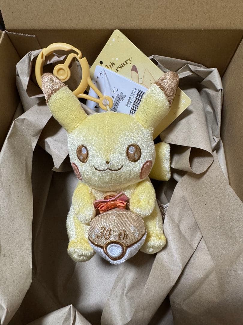 Pikachu 30th Anniversary Plush Toy