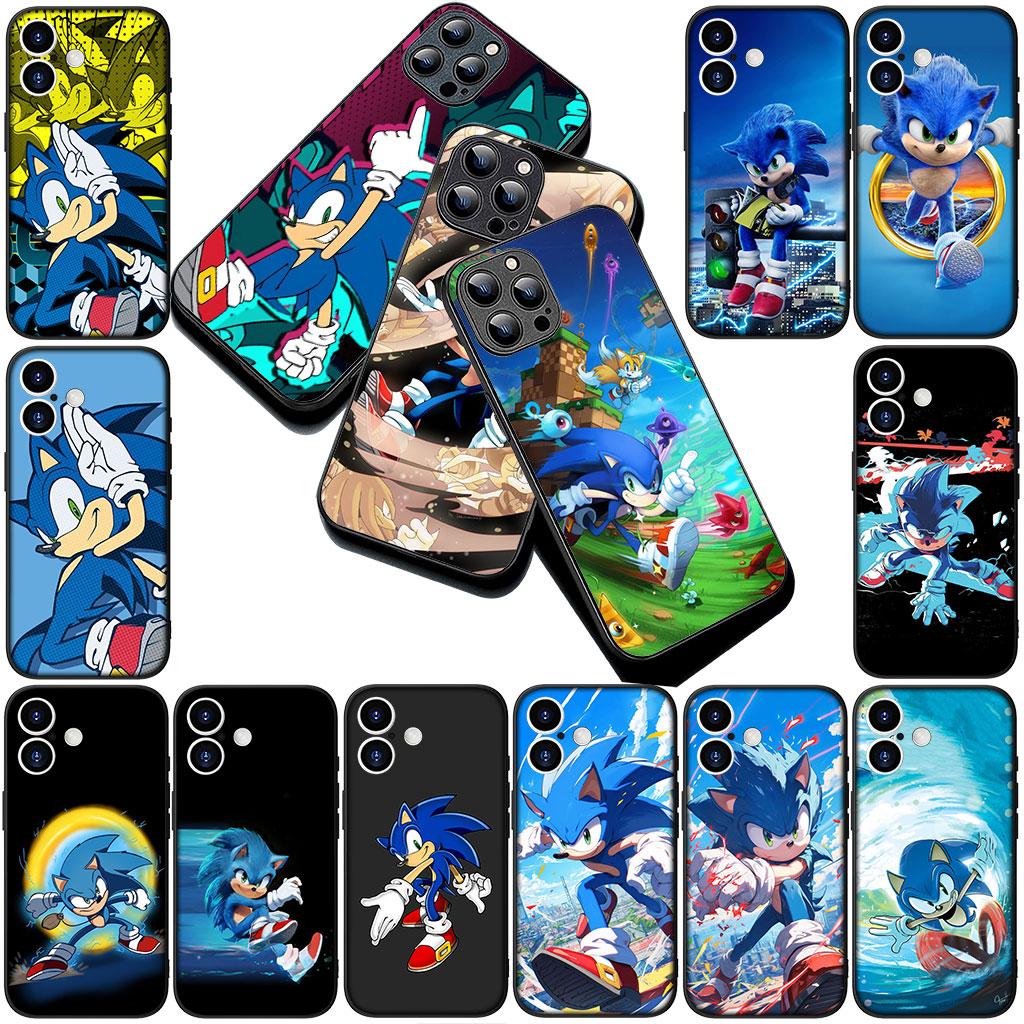 Phone Cover for Motorola Moto G22 G23 G32 G53 G60 G72 G64 G20 G8 G9 Plus Power E13 E20 E32 Soft Case Hedgehog S-Sonics-Poster