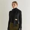 Wool Color Muffler (M007_black)