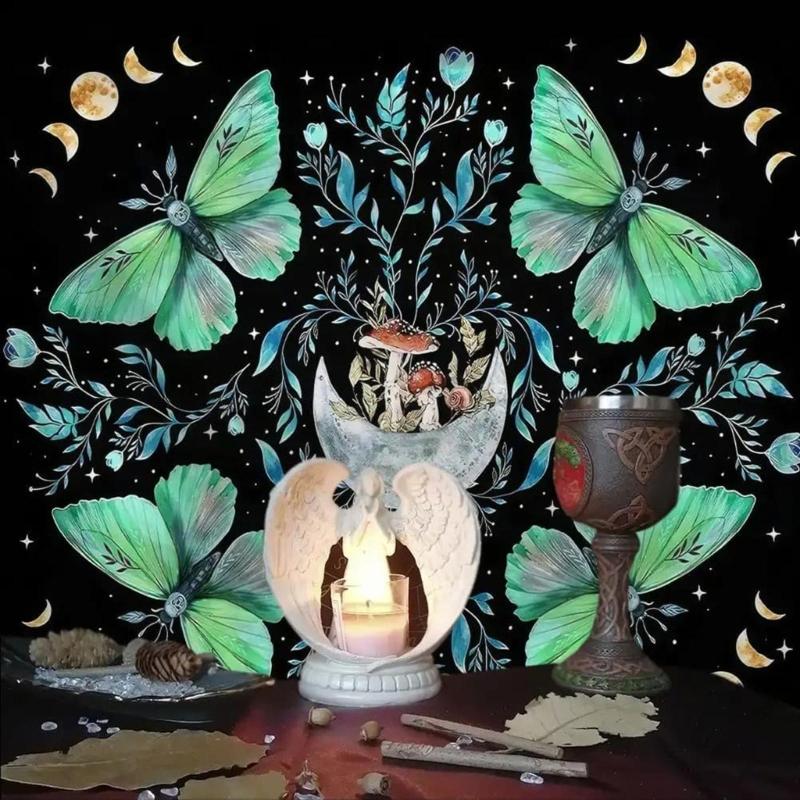 Tarots Tablecloth Rune Divinations Table Cover Astrology Oracles Board Game Mat