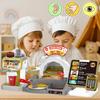 [PACZB] Interactive Pizzeria Coffee Machine Cash Register + Accessories Z3145