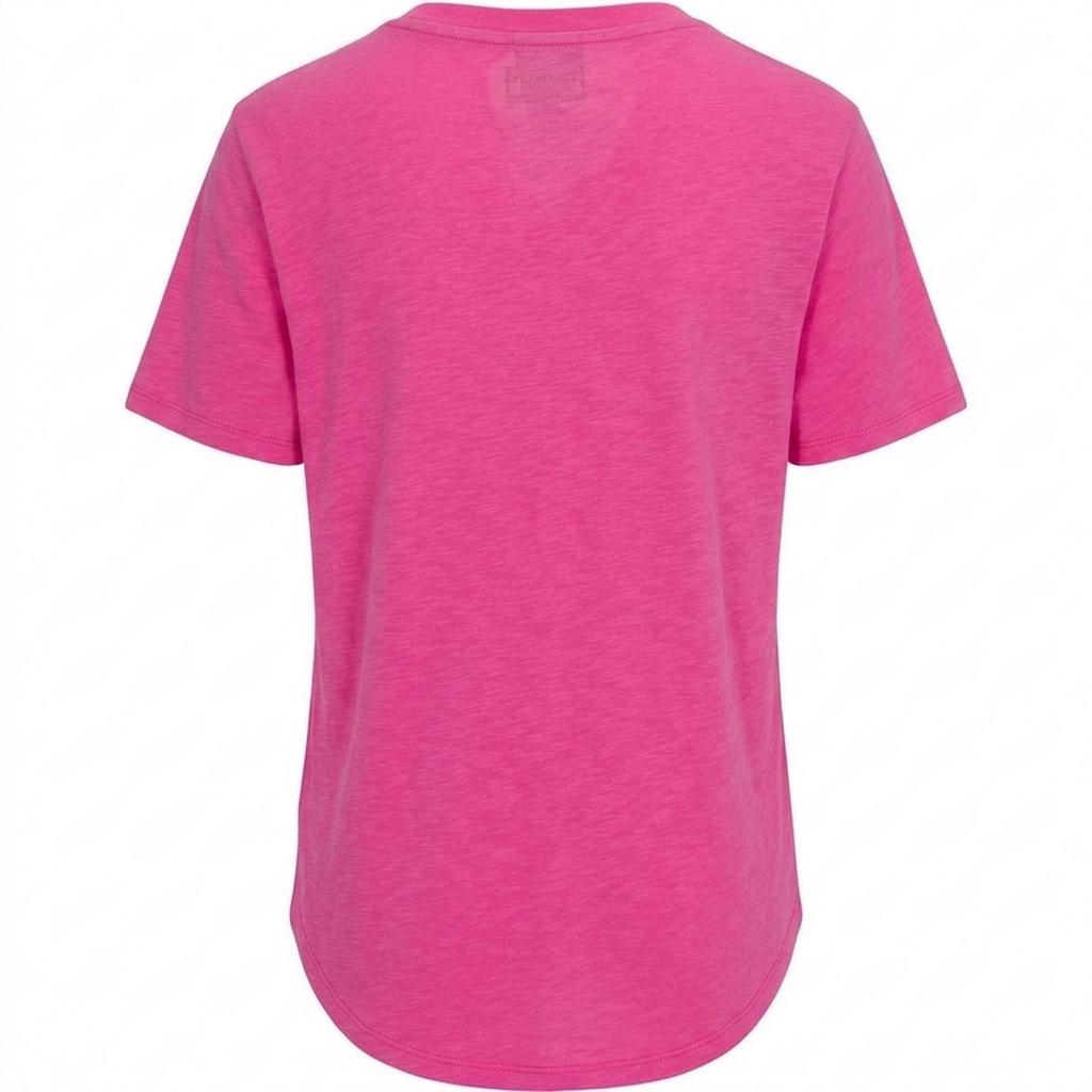 PJ Salvage Womens/Ladies Slub V Neck Short-Sleeved T-Shirt