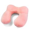 U-shaped Camelback Travel Pillow: Inflatable Neck Support for Airplane Journeys