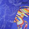 New Handmade Curled Silk Scarf Women Shawl 90Cm Pegasus Twill Square Scarf Retro Printing Scarves Shawl Headband