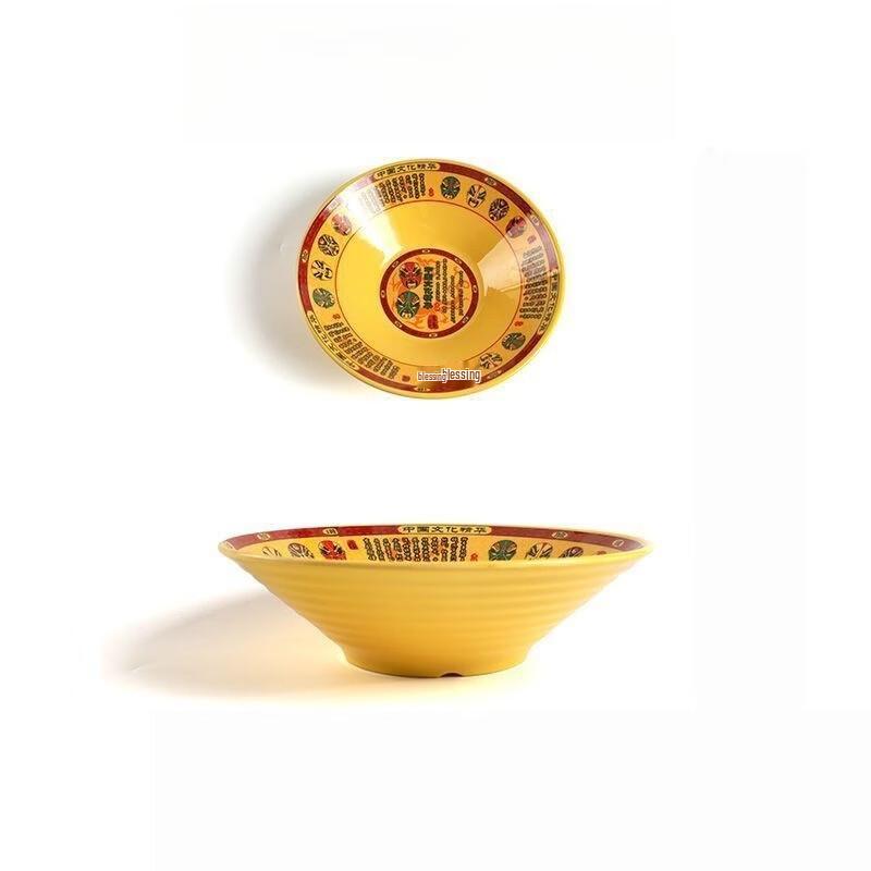De Rui En Melamine Ramen Noodle Bowls 11.5 inches
