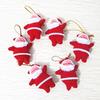10Pcs1set Christmas Tree Ornaments Santa Claus Xmas Tree Hanging Decoration