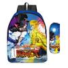 Naruto Backpack Naruto Two-Piece Set Elementary And Secondary School School Bag Children'S Backpack