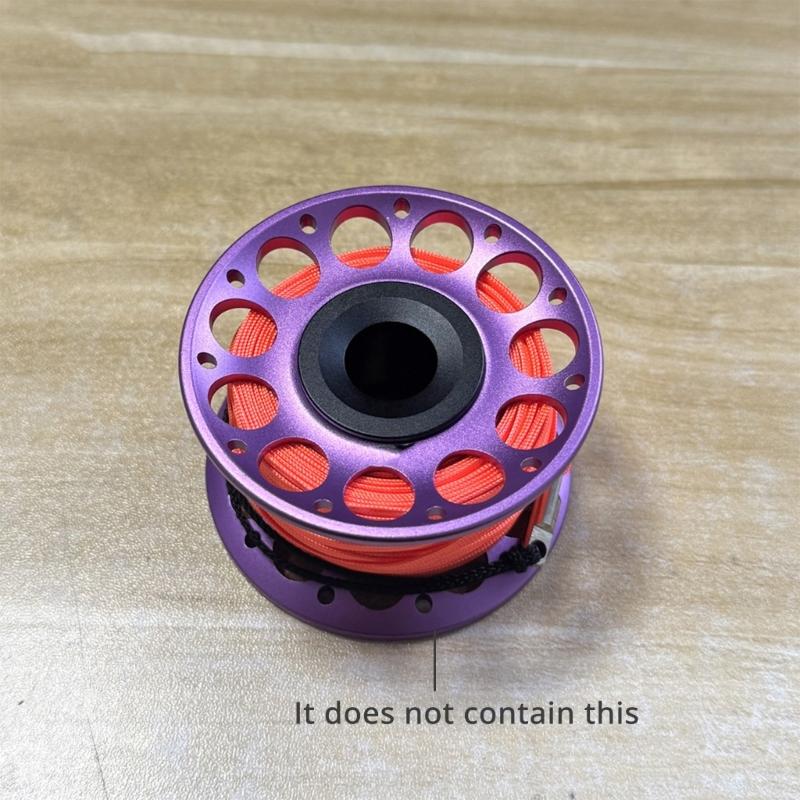 Professional Alloy Diving Reel Offering Quick Line Release And Enhances Safety For Underwater Photography Enthusiasts