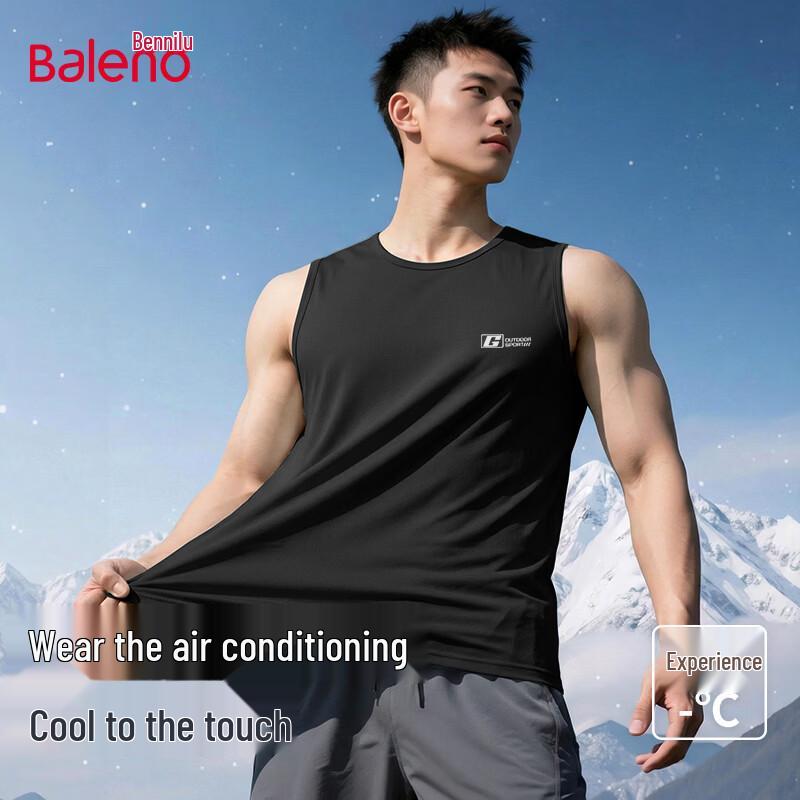 Baleno Men s Breathable Ice Silk Mesh Vest 3XL