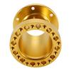 3inch   Car Steering Wheel Hub Aluminum Spacer Steering Wheel Hub Adapter Kit (Black)