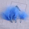 Blood vessel velvet feather turkey feather jewelry cat toy cat stick handicraft dream catcher decorative material