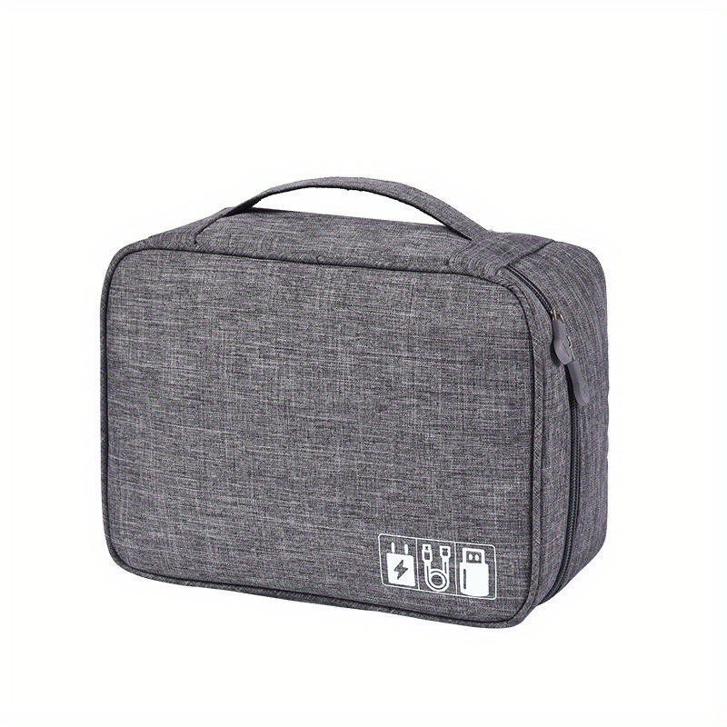 2025 New Cable Storage Bag Waterproof Digital Electronic Organizer Portable USB Data Line Charger Plug Travel