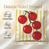 Pattern Tomato Print Cushion Cover 1Pcs Decorative Covers Soft Cushion Case For Sofa Couch Decor 40X40 45X45 Pillowcases