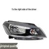 Durable Headlight Assembly for Volkswagen Jetta, Fits Models 13-15