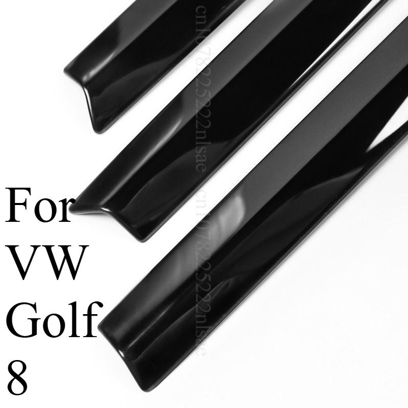 For VW Golf 8 Window Trim Chrome Exterior Accessories Styling Decoration Strip Anti-scratch Protection  Side Door Garnish