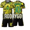 2025-2026 Brazil Golden Special Edition No.10 Rodrygo Jersey Without Socks