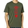 Top De Naipes Para Mujeres Y NiñAs Camiseta Roja De Reina De Corazones Camiseta Para Hombre Ropa De Calle De Verano