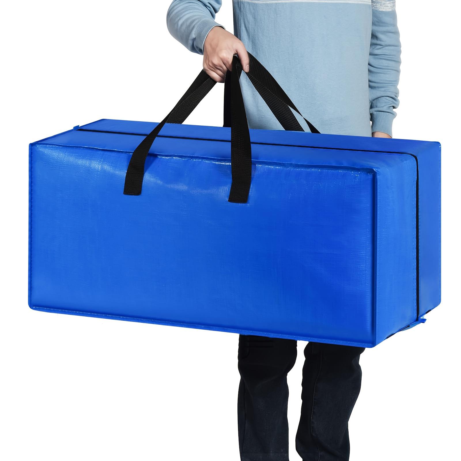 

Extra Large Storage Duffel Bag, Foldable Moving Bag Heavy Duty with Handles, Ideal for Moving Large Items Storage and More