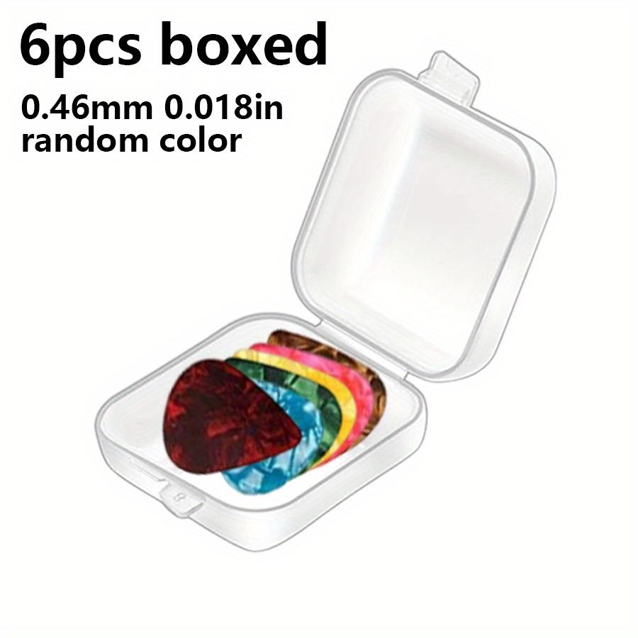 

6/12pcs 0.46mm Boxed SLL Guitar Pick ABS Cartoon Pick Set for Guitar Ukulele Bass Musical Instrument Performance Accessories JXB