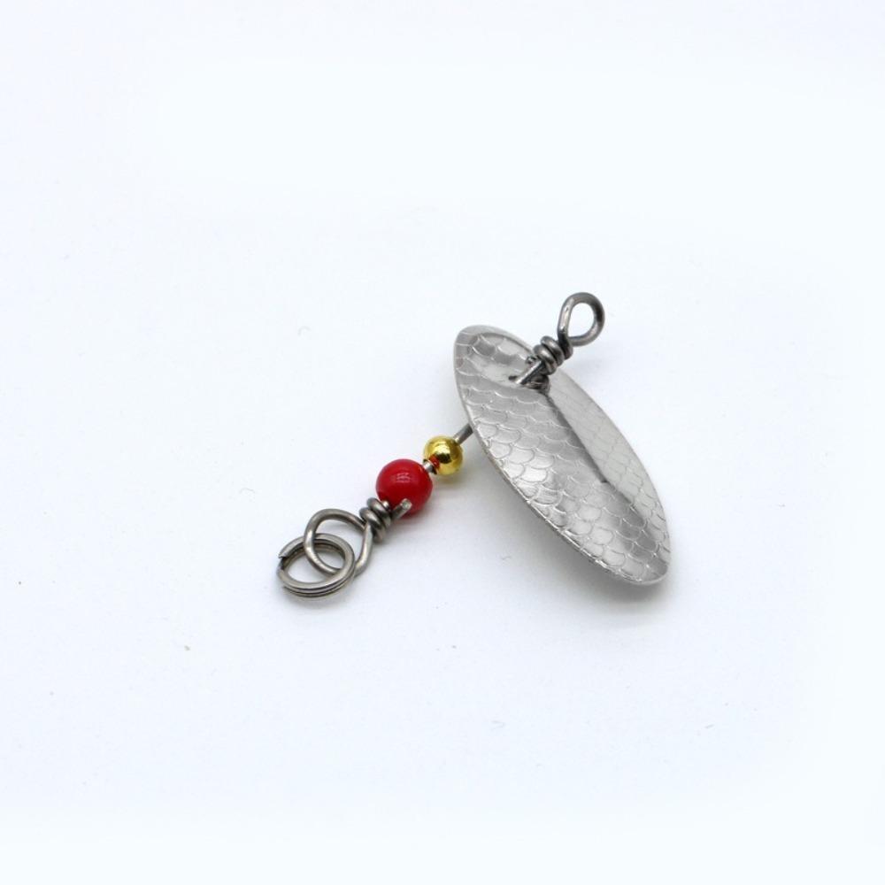 5pcs Water Drop Type Fishing Lure Spoon Metal Construction Composite Bait Lure  Fishing Accessories
