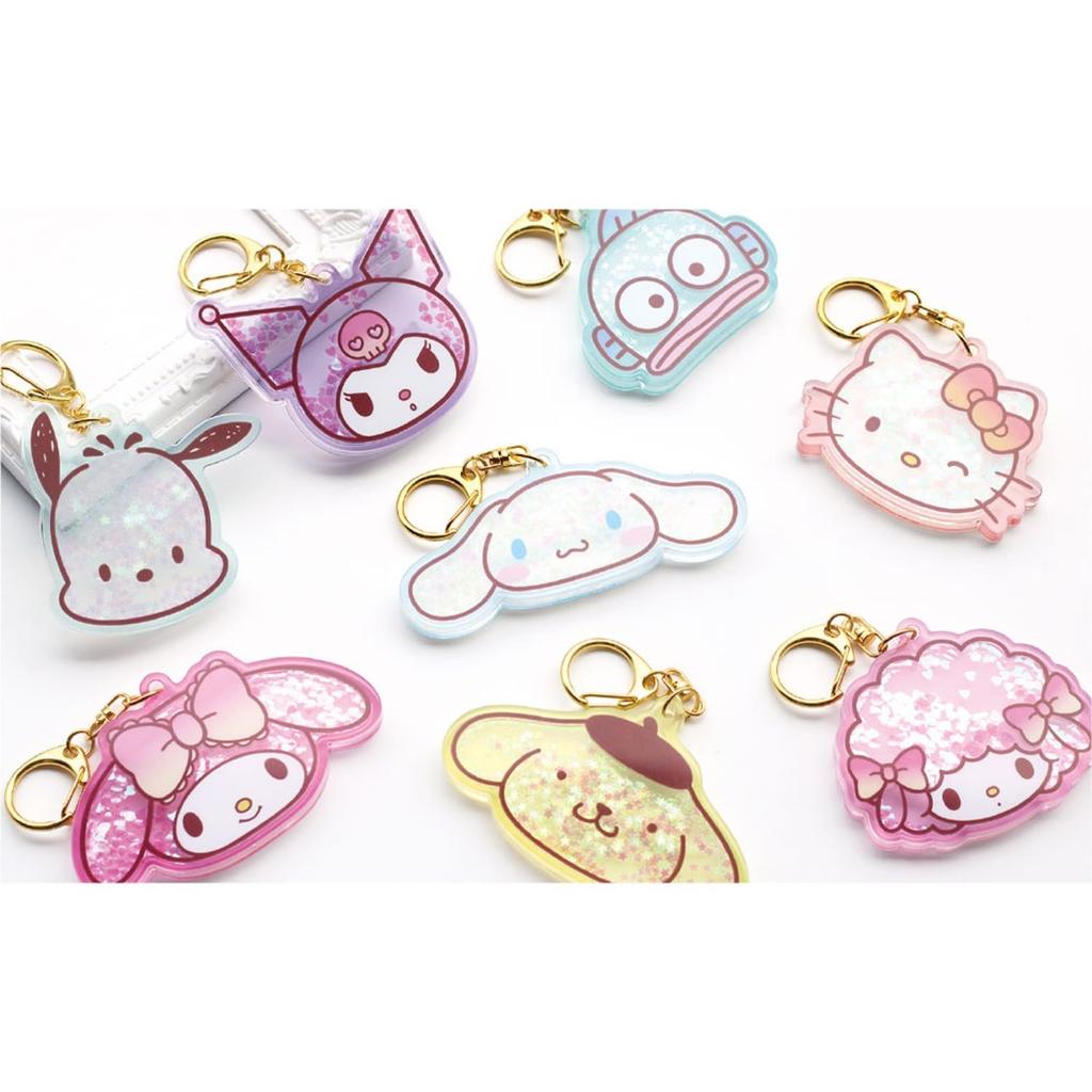Tees Factory Sanrio Kuromi Holo Kira Keychain SR-5546223KU Sanrio Characters