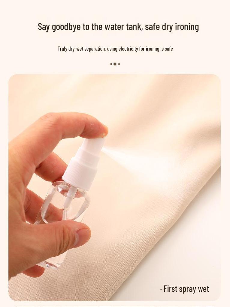 Compact Wireless Electric Iron - Gentle, Powerful Ironing and Grooming Tool