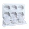 Silicone Mooncake Moulds Mid-Autumn Theme Mooncake Decorating Tool Pudding Molds