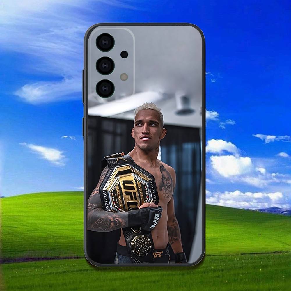 Charles Oliveira Do Bronx Phone Case For Samsung Galaxy A13,A21s,A22,A31,A32,A52,A53,A71,A80,Soft Black Shell