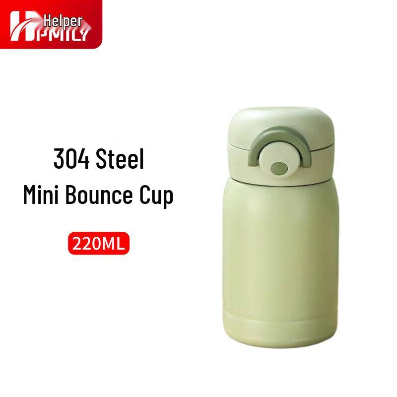 

HPMILY 220ML Mini Pop-up Insulated Stainless Steel Bottle