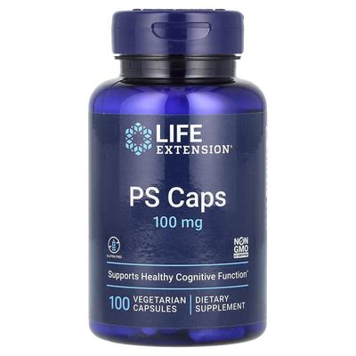 PS Capsule, 100mg, 100 Veggie Capsules