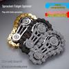 Flywheel Gear Car Chain Fingertip Spinner - Alloy Stress Relief Toy
