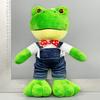 Lara Campos Plush Frog Couple Toy With Soft Short Pile For Gift And Collection