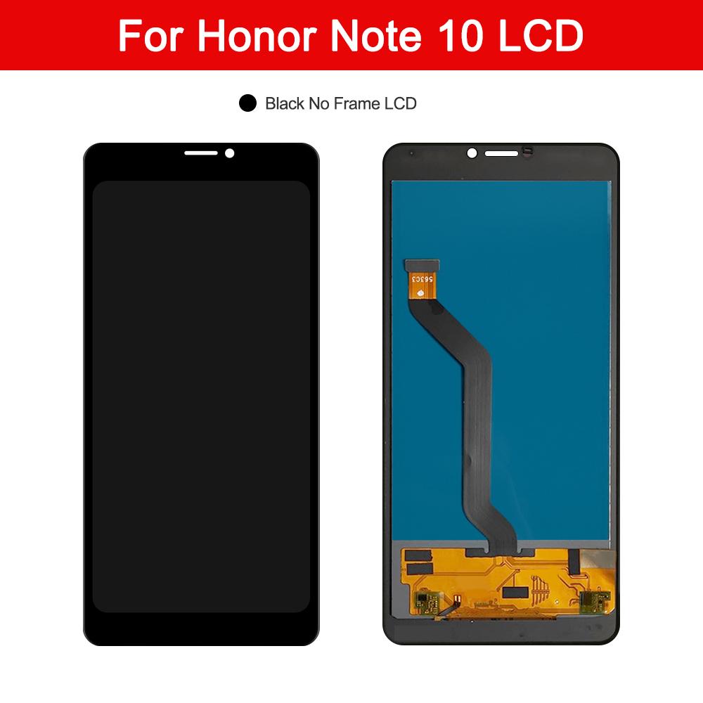 6,95  ЖК-экран для Honor Note 10 Дисплей RVL-AL09 ЖК-сенсорный экран с рамкой Замена дисплея для Honor Note10 TFT No Frame
