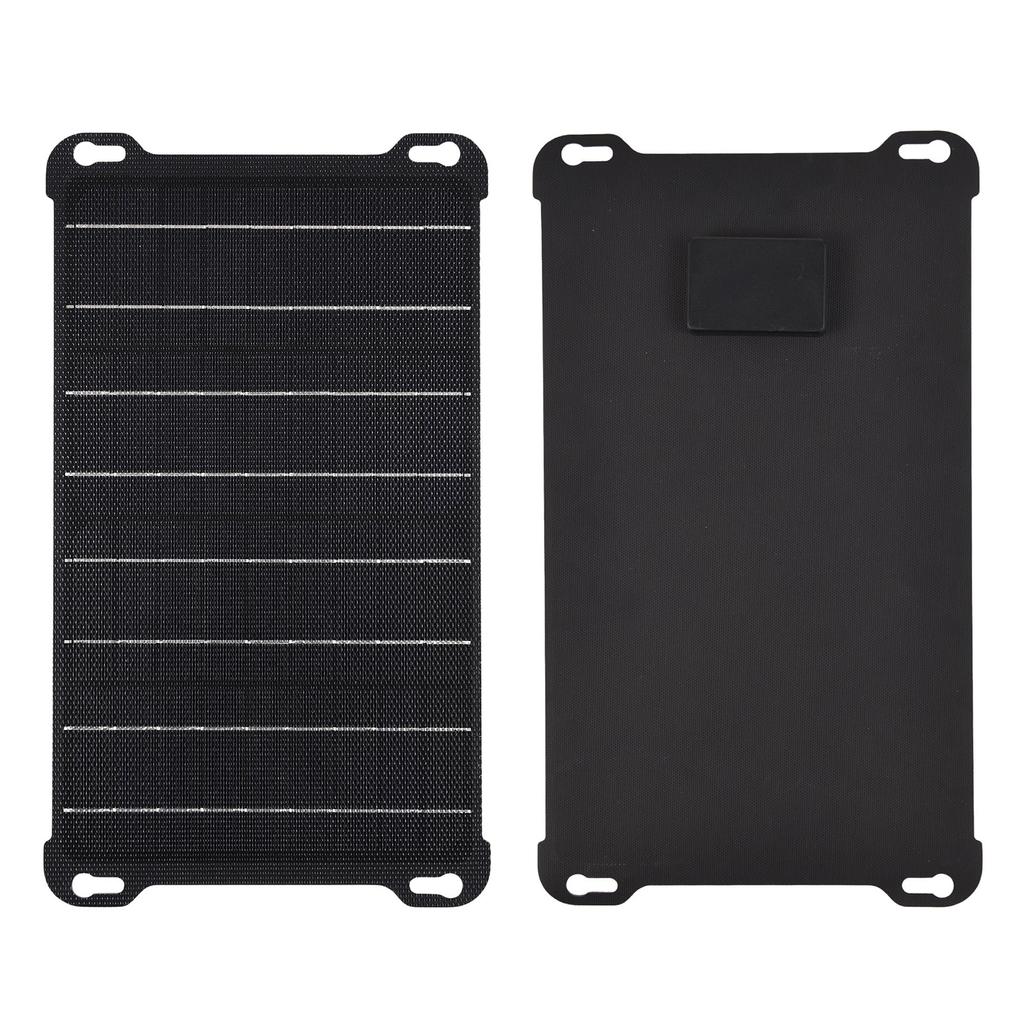 15W ETFE Solar Panel Solar Charger IPX6-Waterproof Portable Solar Power Monocrystalline Silicon