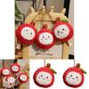 Cartoon Lychee Plush Keychain Cute Fruit Toy For Kids Gift