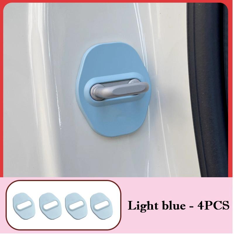 For BYD Seagull Dolphin Mini Surf Car Door Lock Protection Cover Anti rust Anti-Collision Shock Absorbing Pad Decor Accessories