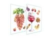 SZKLANA PŁYTA OCHRONNA DO KUCHNI 2x35x52 WINO