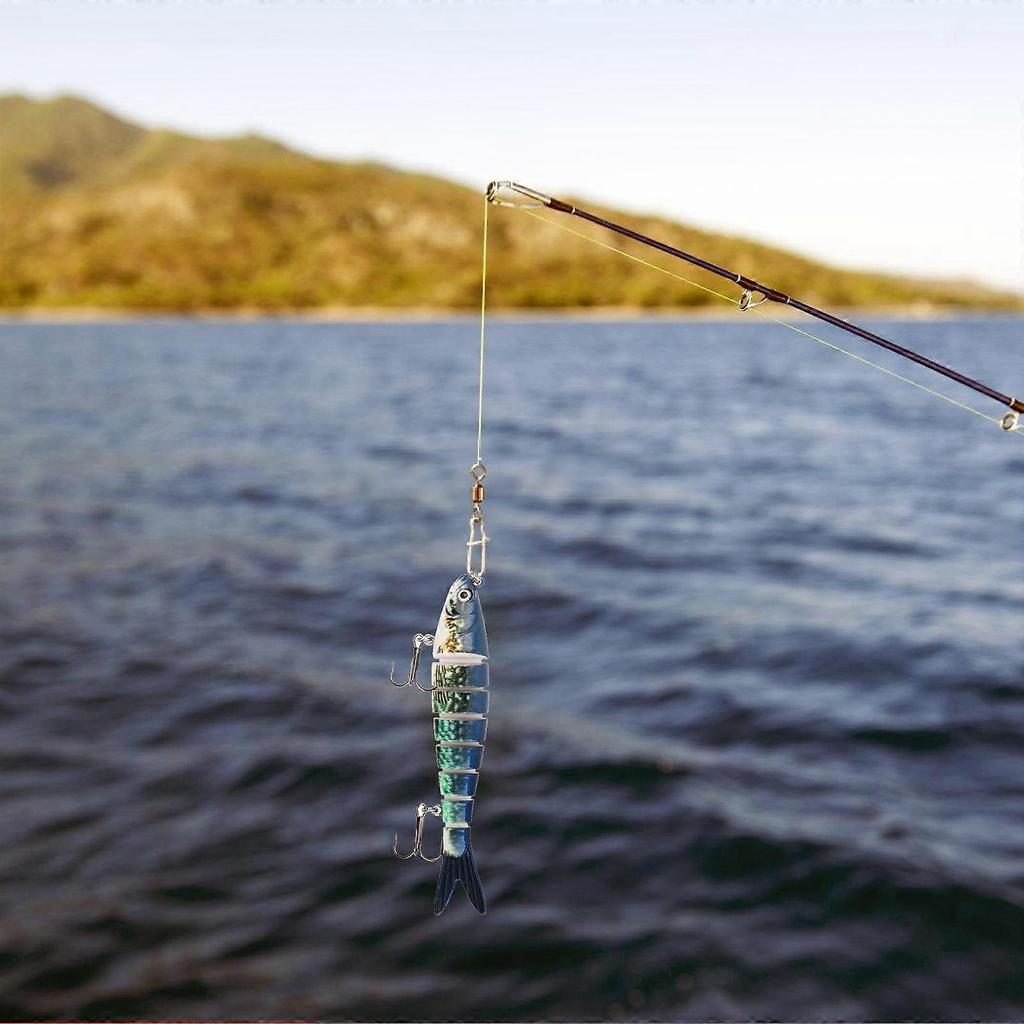 Fishing Swimbait Wobblers Tackle 3D Artificial Fishing Lures Saltwater Multiple Sections Baits Fishhooks Fishing Lures