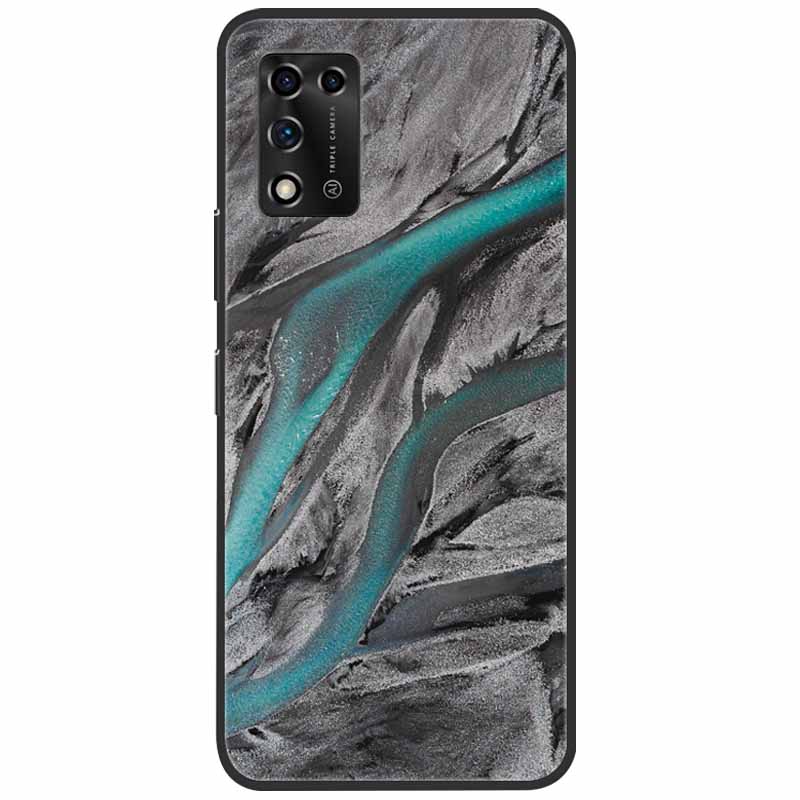 For ZTE Libero 5G II Case Marble Soft Silicone Protective Back Covers for ZTE Libero 5G III A202ZT 2022 5GIII Flower Coque TPU