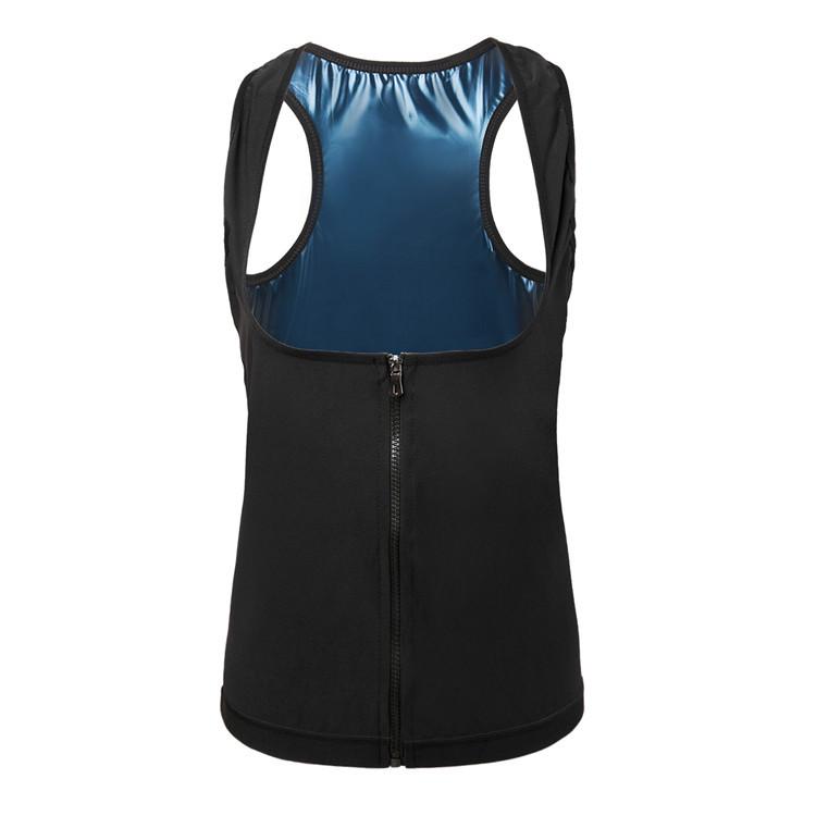 Women's Sweat-Inducing Sports Corset: Postpartum Yoga Wear with Chest Support and Body Shaping.