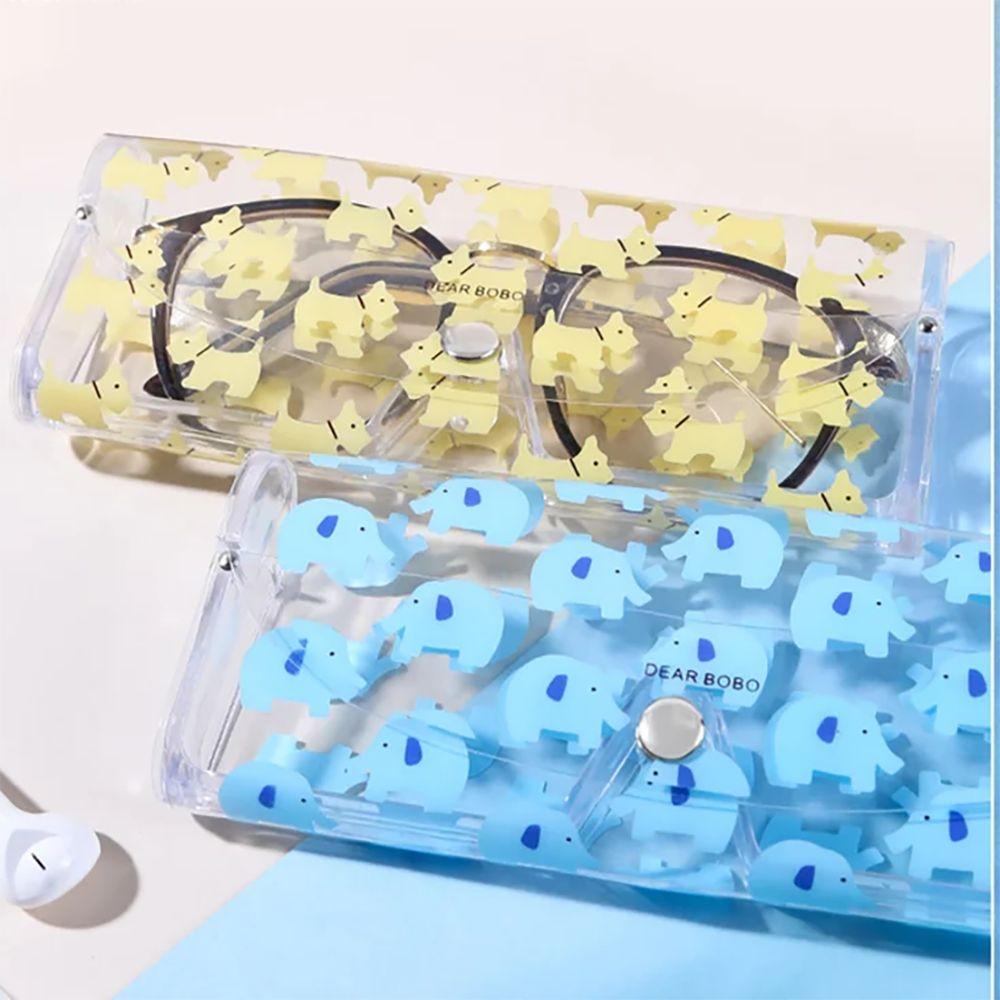 Cartoon Eyewear Protector Plastic Sunglasses Case New Glasses Box  School