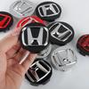 4Pcs 58/69MM Car Badge Wheel Hub Center Cover Stickers For Honda Fit Jazz GK5 Civic Type-R CRV Pilot Accord Insight Spirior City