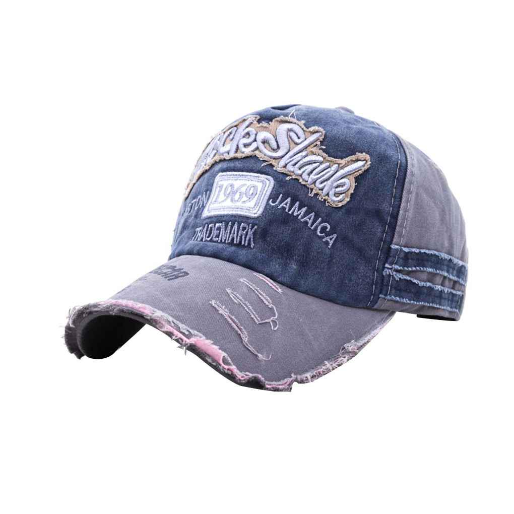 Embroided 1969 Vintage Baseball Cap Hat Letter Print Outdoor Sport Hat