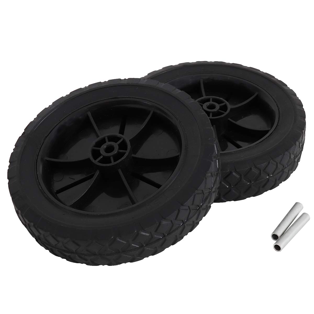 

DOD Carry Wagon Spare Wheels [Replacement Parts] (2 pieces) W1-187-BK W1-187-BK чорний