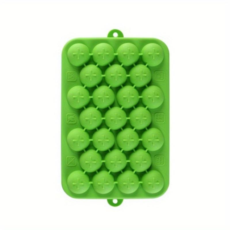 25 Grids Ball Ice Cube Mold Silicone with Cover Ice Storage Box Easy To Demould DIY Ice Ball Maker Grape Ball Handmade Soap Mold