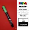Mitsubishi POSCA PC-5M Wasserbasierter Poster- & Graffiti-Stift, Mittlere Spitze (1,8-2,5 mm), 17 Farben