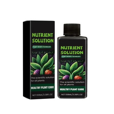 100ML Bitki Besin Çözeltisi, Çiçeklerin ve Çimlerin Sararması ve Yaprak Dökmesi, Evrensel Bitki Fide Güçlendirici Besin Gübresi