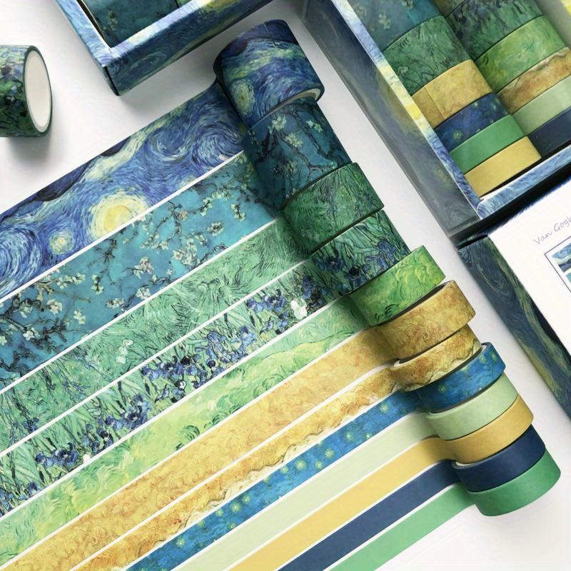 12 Pcs/set Vintage Chinese Palace Style Washi Tape Set Scrapbooking DIY Journal Stationery Masking Adhesive Tape School Office